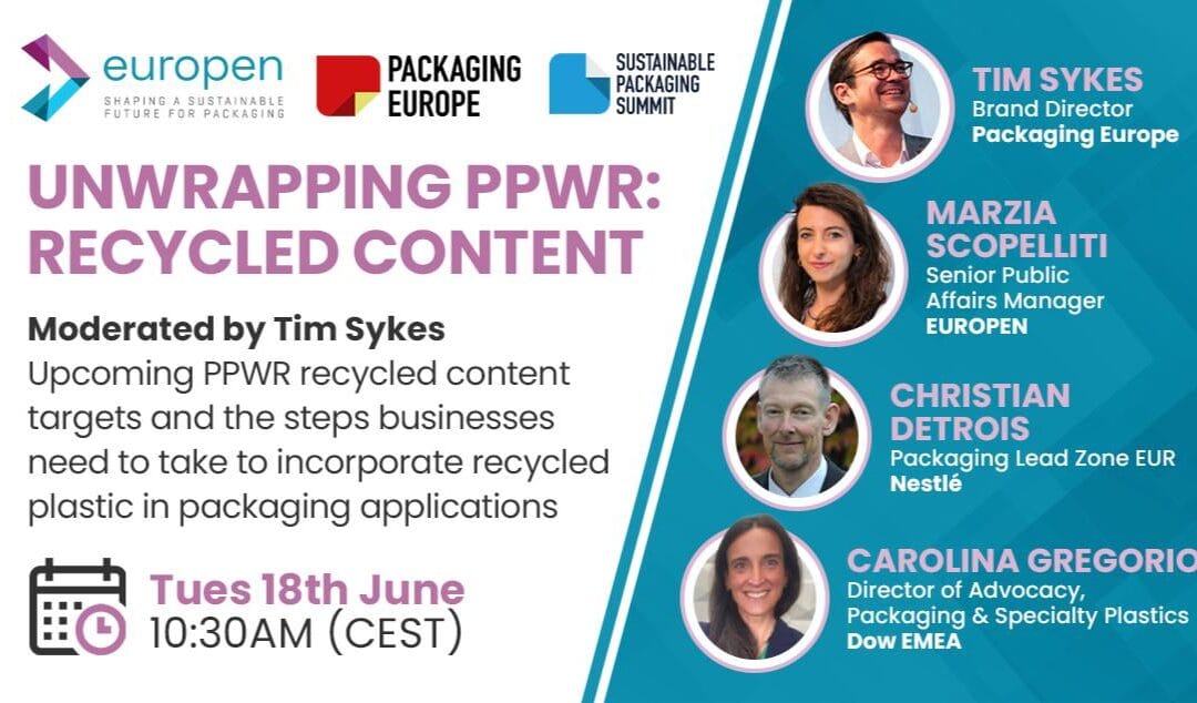 Unwrapping PPWR: Recycled Content