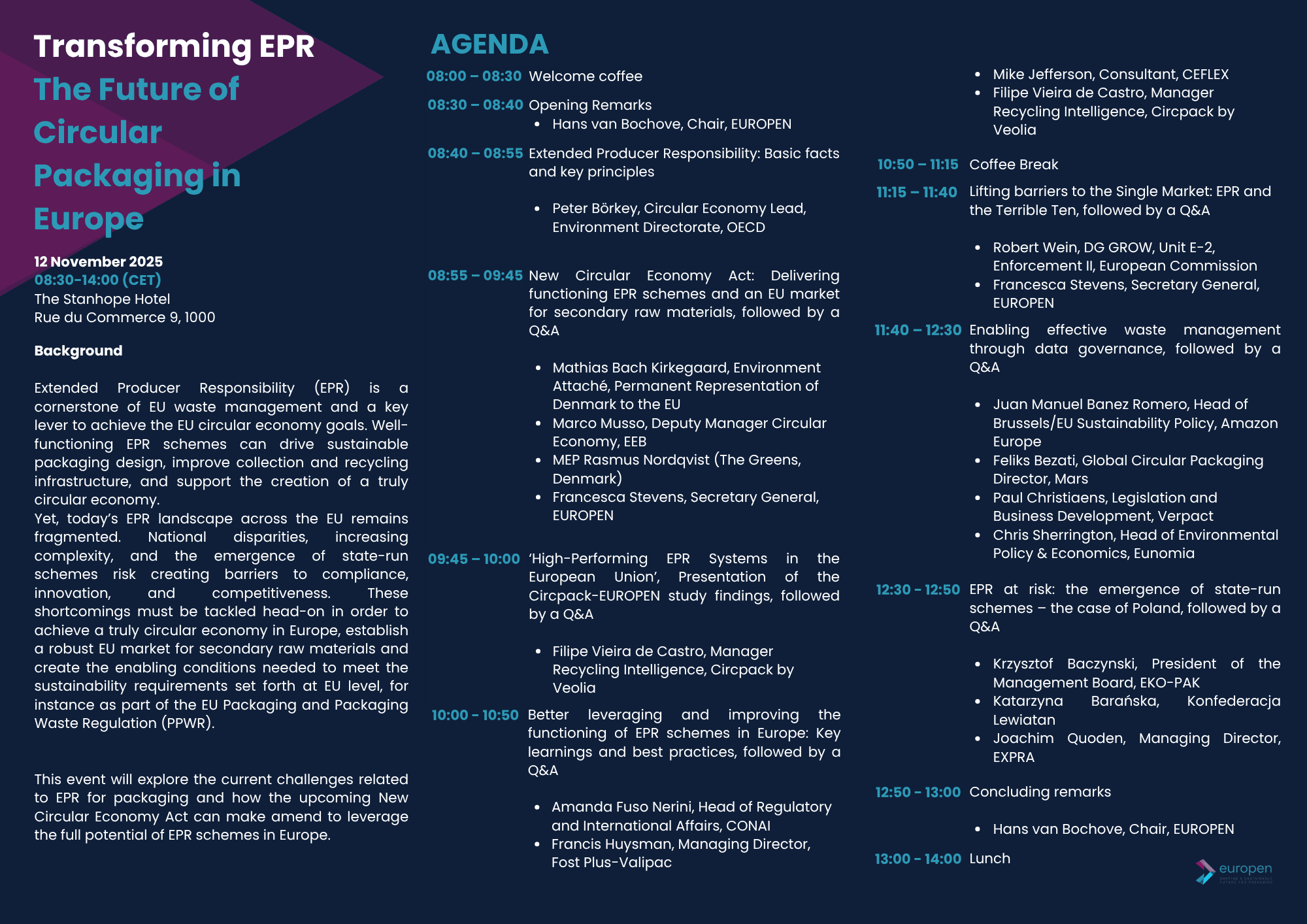 Transforming EPR: The Future of Circular Packaging in Europe - EUROPEN